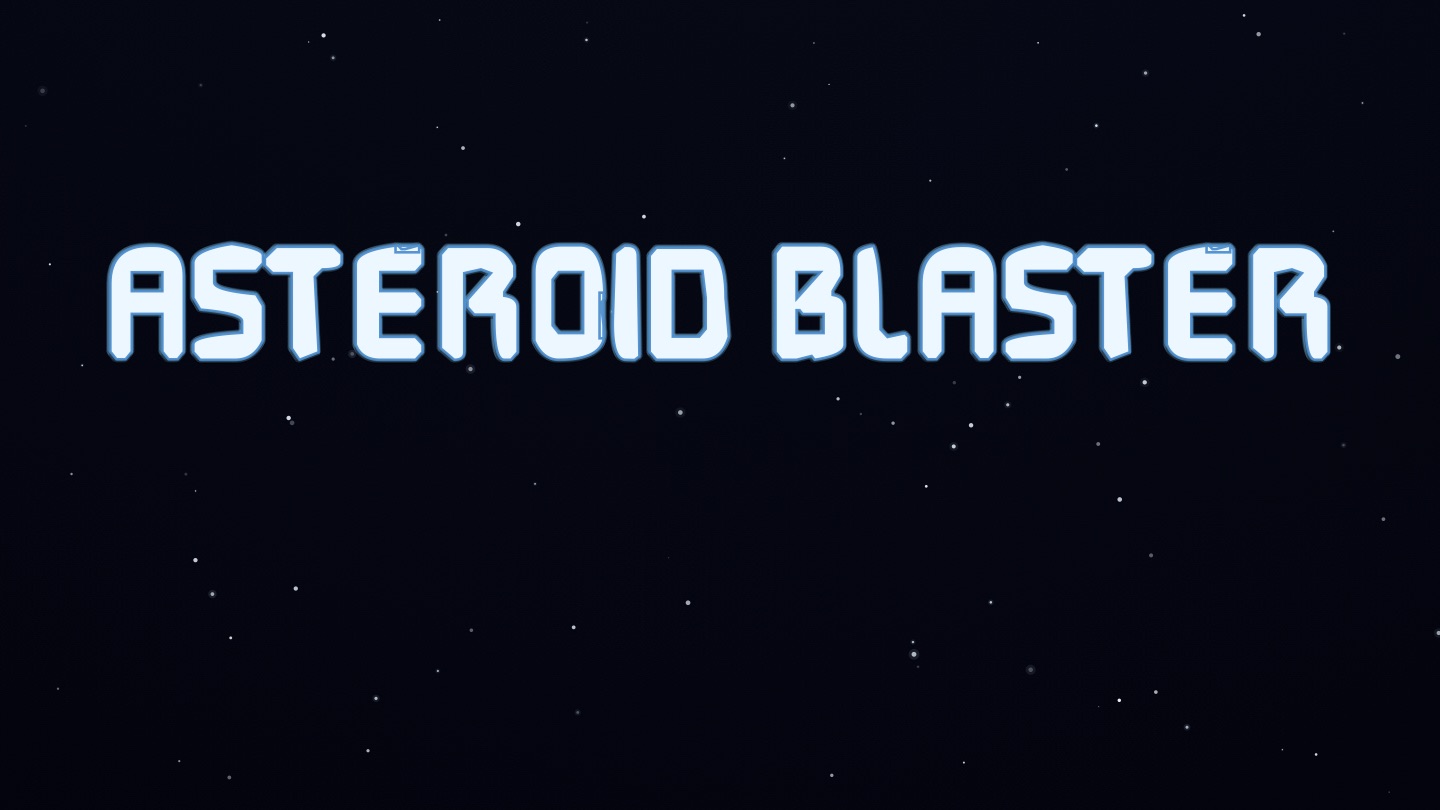 Screenshot of Asteroid Blaster